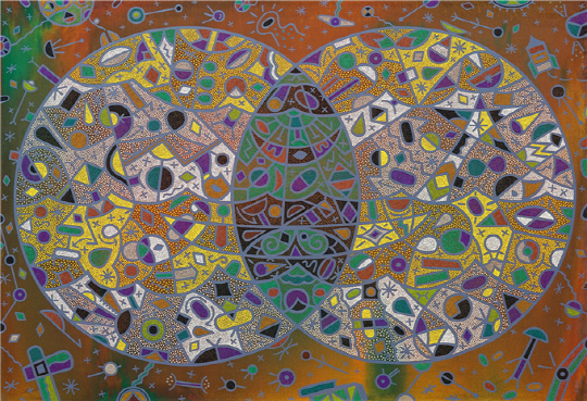 우주 이야기2, 180×260cm, 캔버스에 유채, 2016